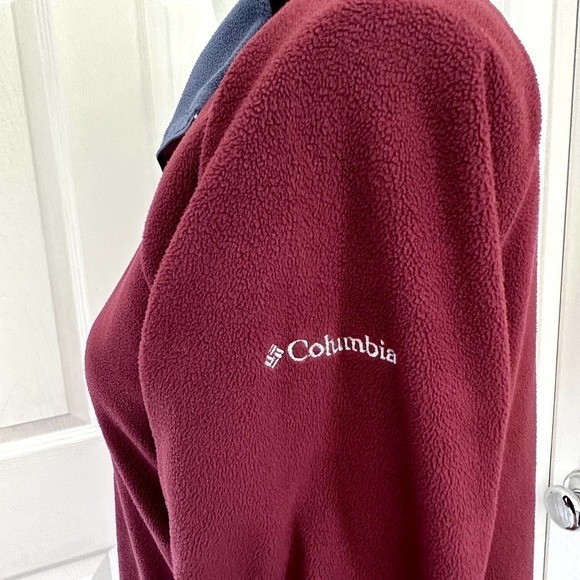 Columbia | Three Tone Half Zip Fleece Sweater | Size: Medium - Picture 3 of 8